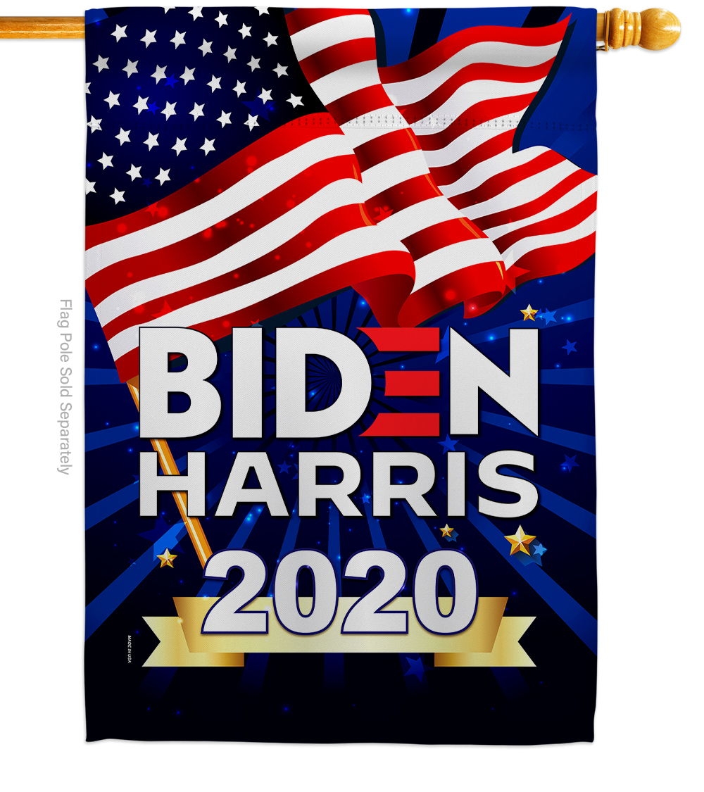 Biden Harris 2020 House Flag