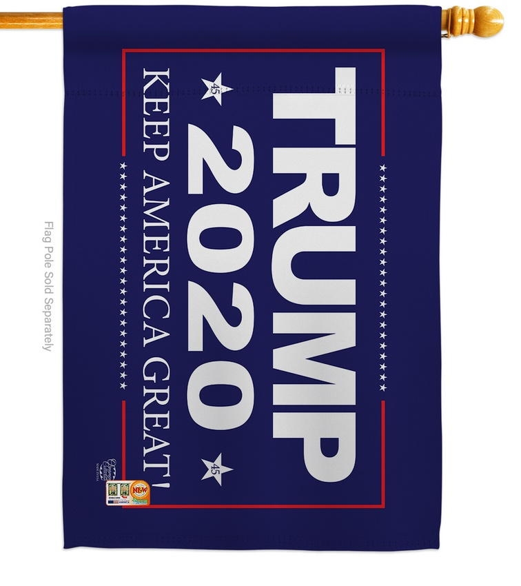 Trump 2020 House Flag