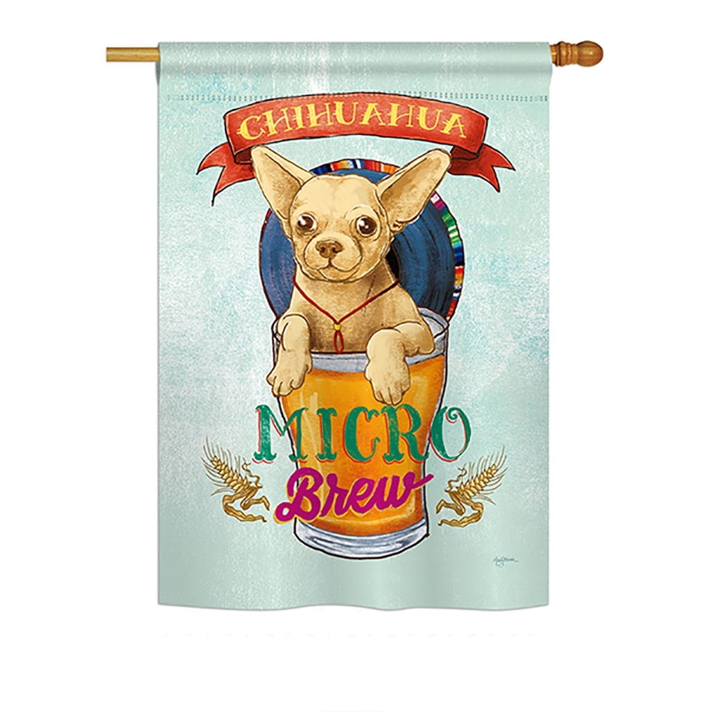 Chihuahua Micro Brew House Flag