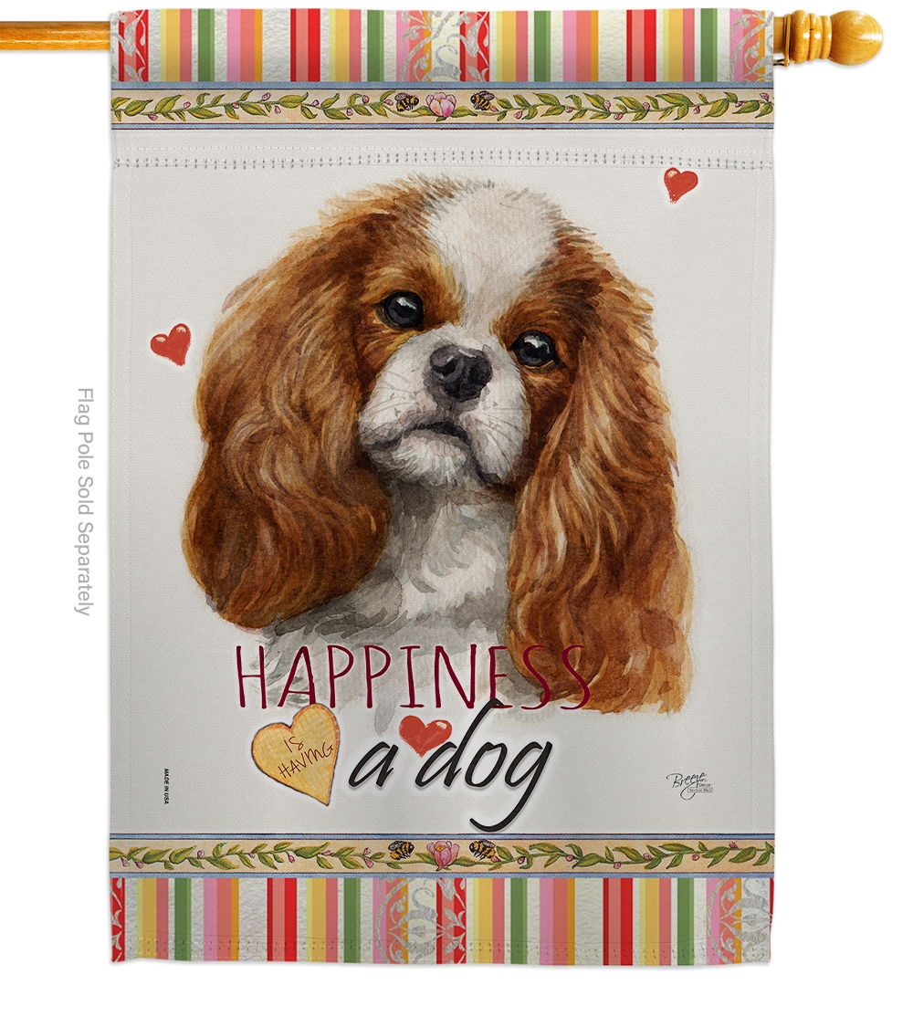 Comforter Spaniel Happiness House Flag