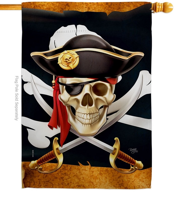 Pirate Life House Flag