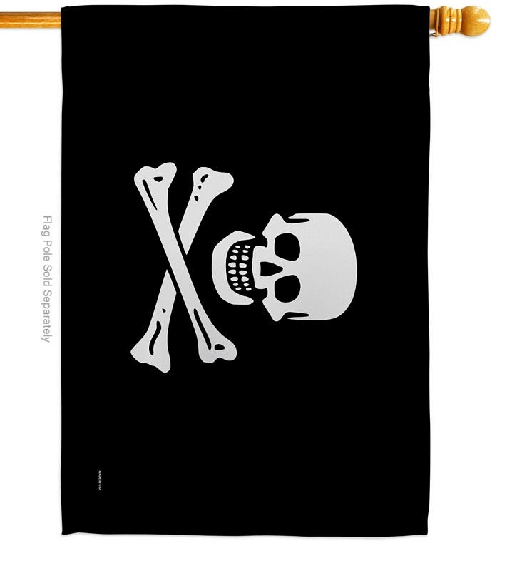 Pirate Of Samuel Bellamy House Flag