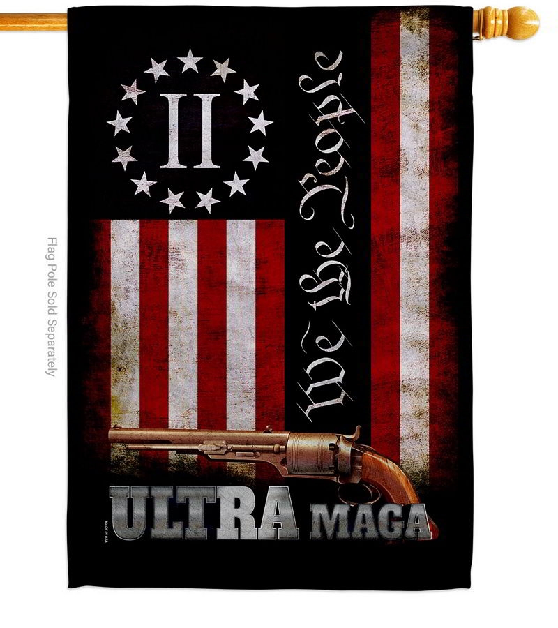 We The People MAGA House Flag