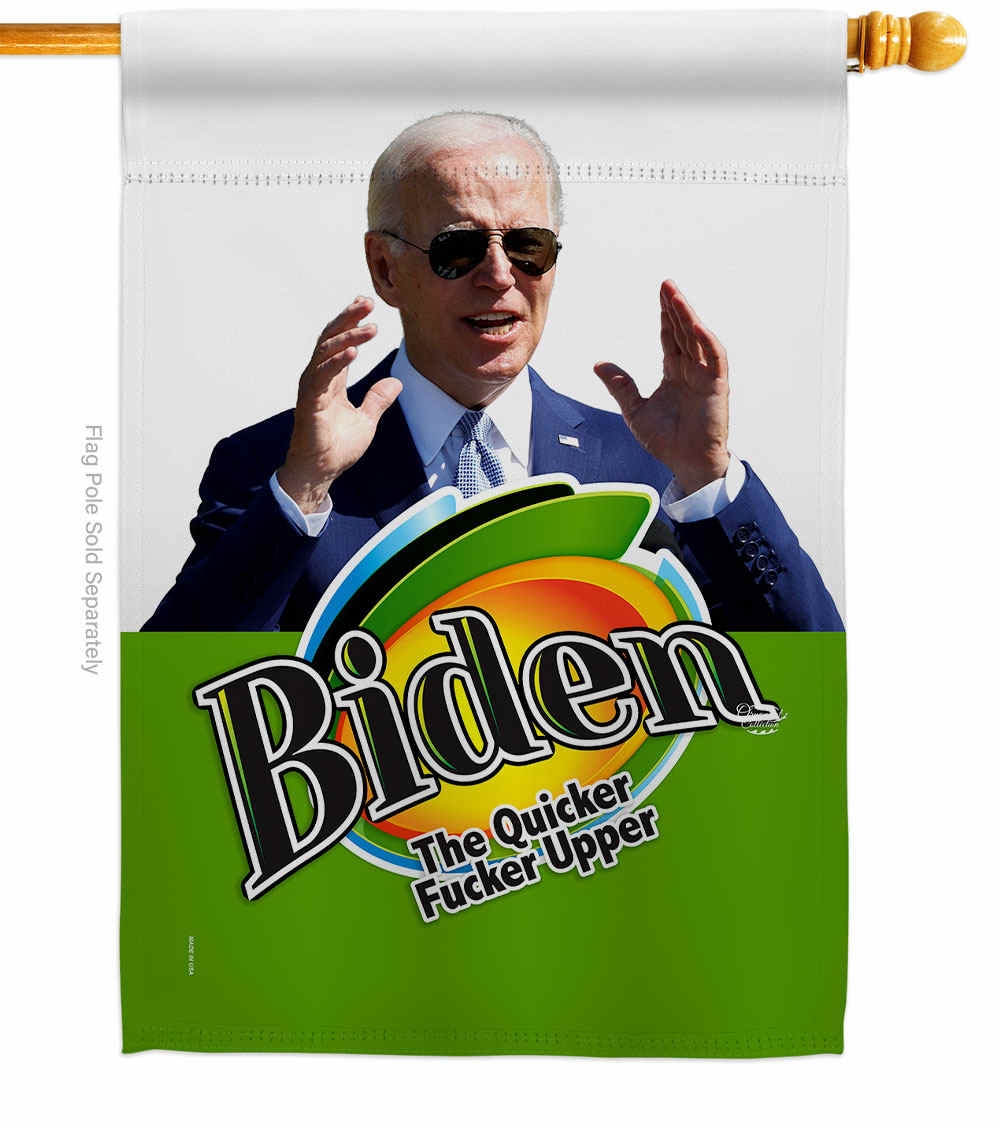 Biden Quicker House Flag