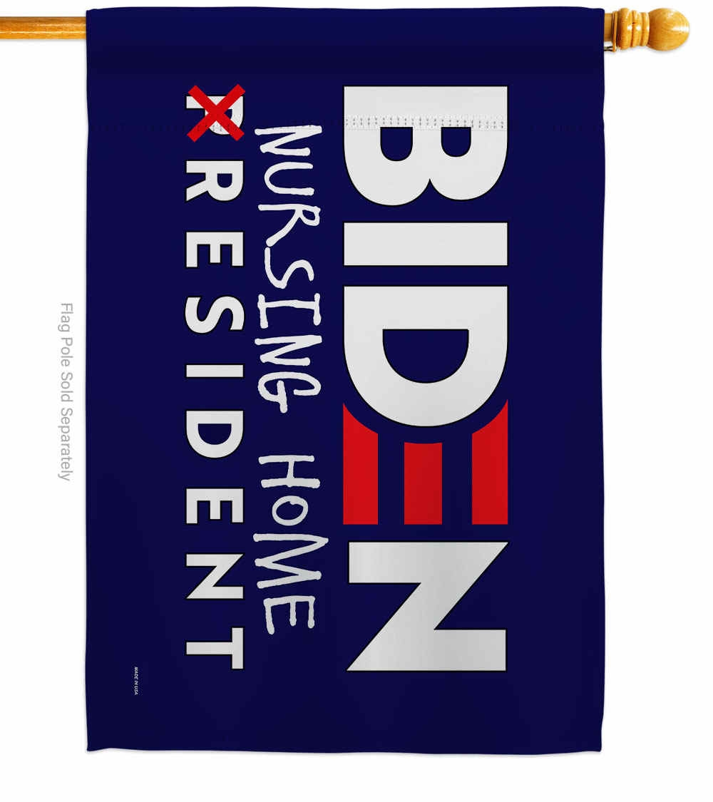 Biden Nursing Home House Flag