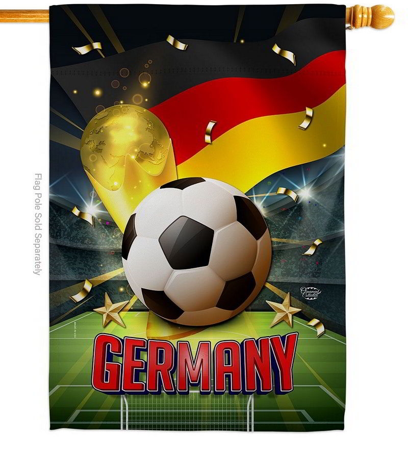 World Cup Germany House Flag