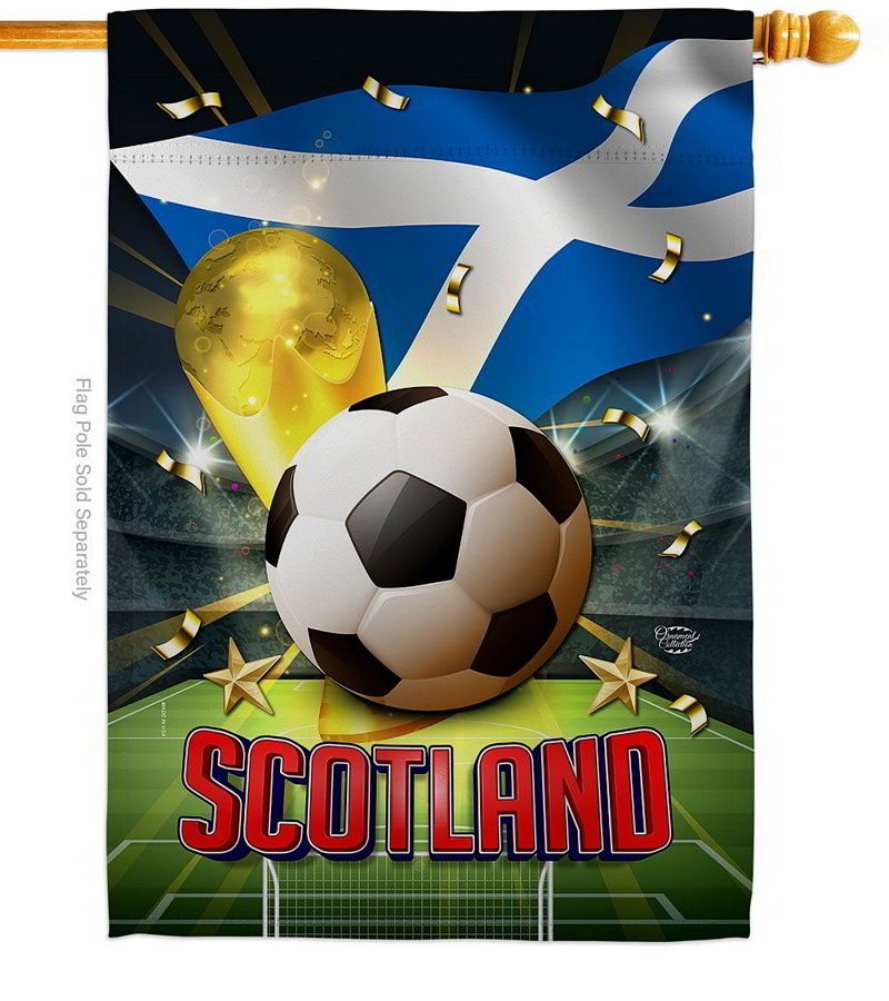 World Cup Scotland House Flag