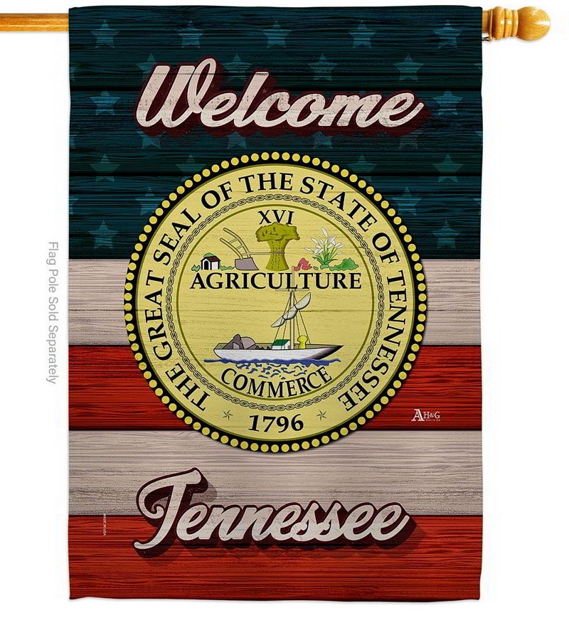 Welcome Tennessee House Flag