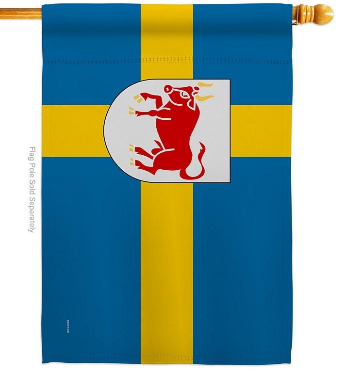 Provinces Of Sweden Dalsland House Flag