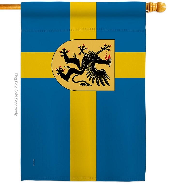 Provinces Of Sweden Sodermanland House Flag