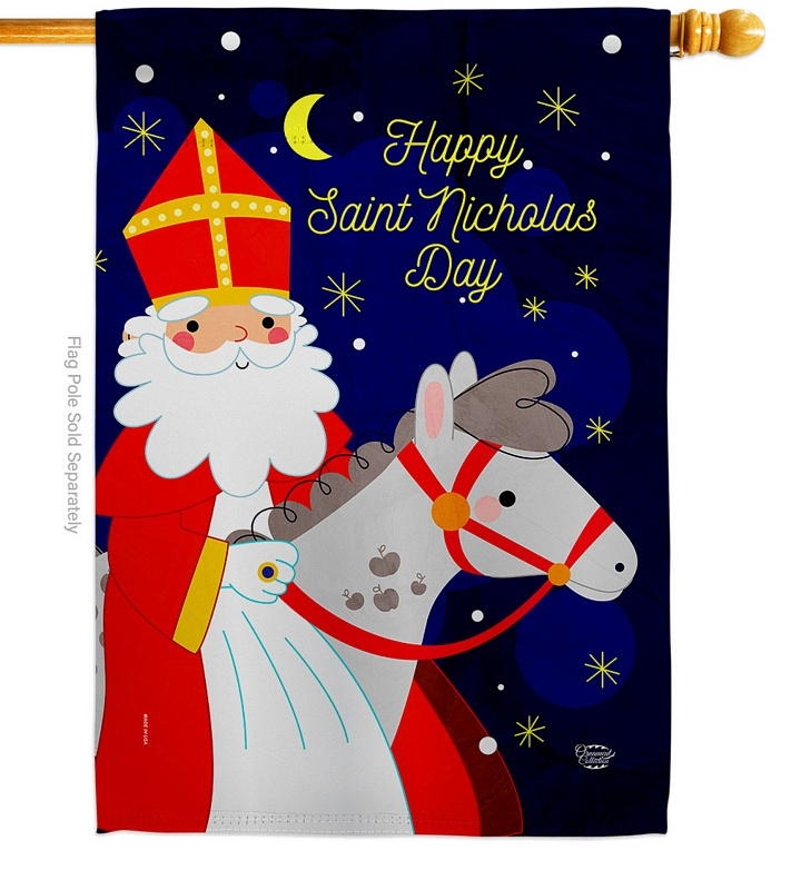 Saint Nicholas Day House Flag