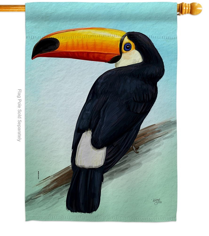 Toco Toucan House Flag