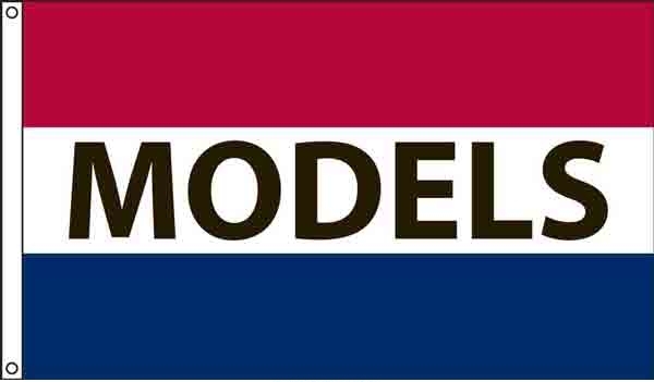 Models Message Flag, High Wind US Made 3\' x 5\'