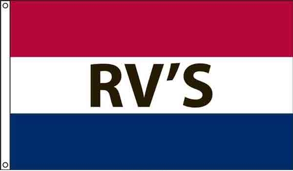 RV\'S Message Flag, High Wind US Made 3\' x 5\'