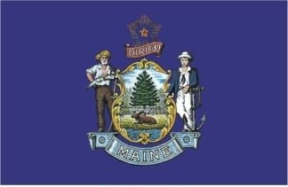 3\' x 5\' Maine State Flag