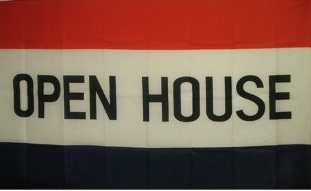 Open House Message Flag