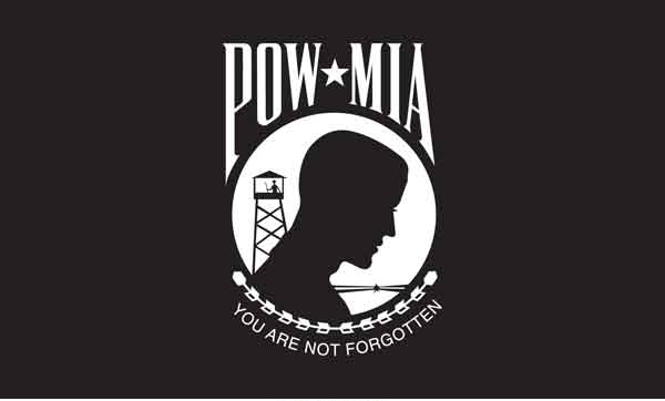 3\' x 5\' US Made POW MIA, High Wind Flag