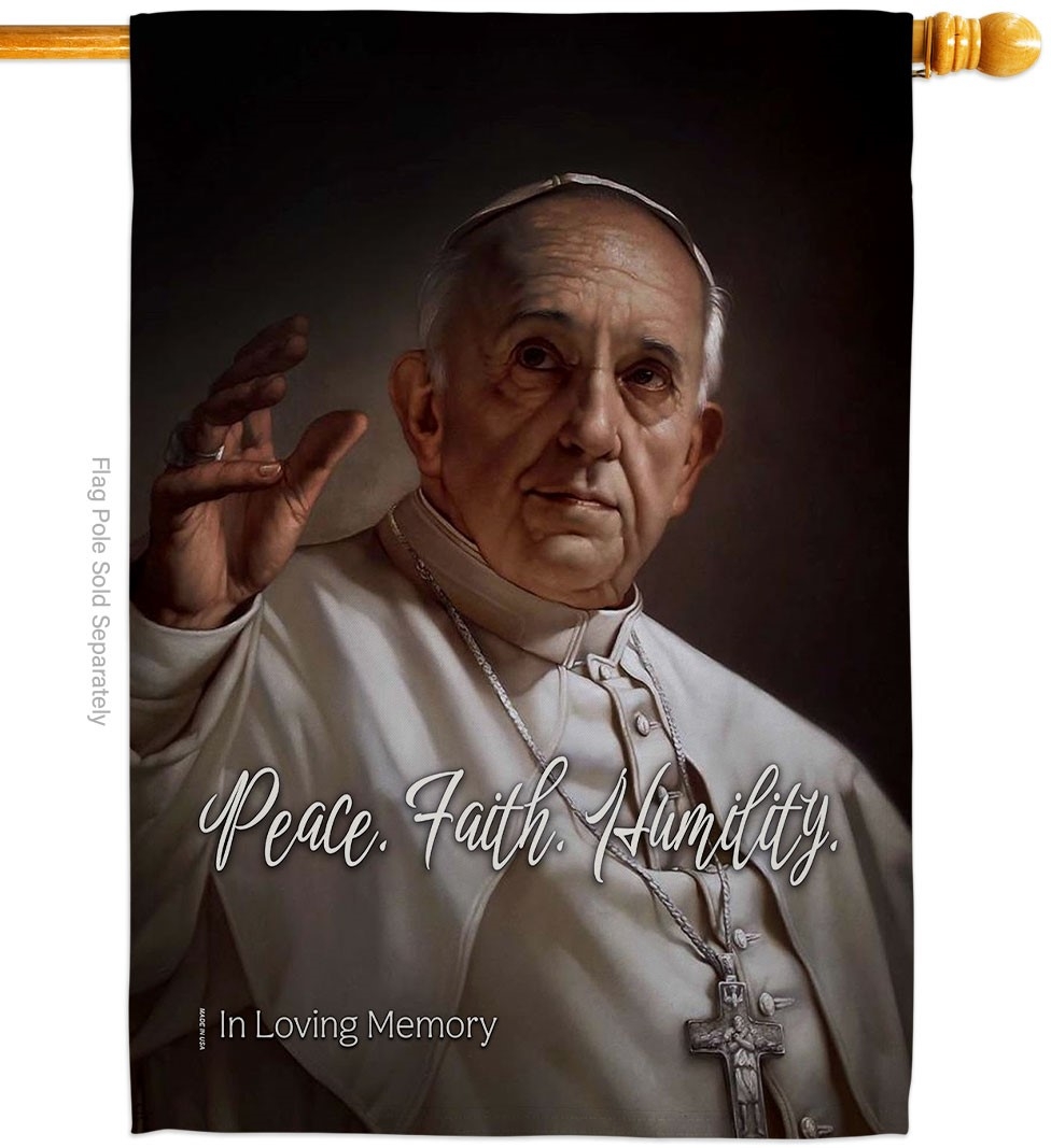 Peace Faith Humility House Flag