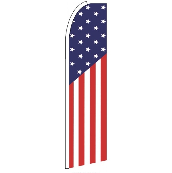 US Feather Flag 3\' x 11.5\'