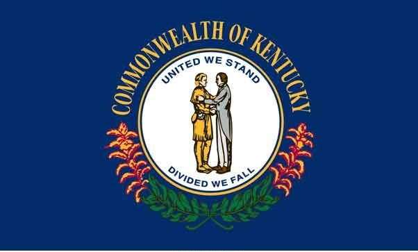 3\' x 5\' Kentucky State High Wind, US Made Flag