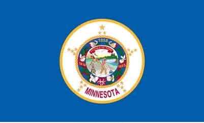 3\' x 5\' Minnesota State High Wind, US Made Flag