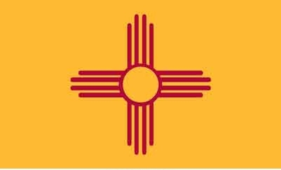 3\' x 5\' New Mexico State High Wind, US Made Flag