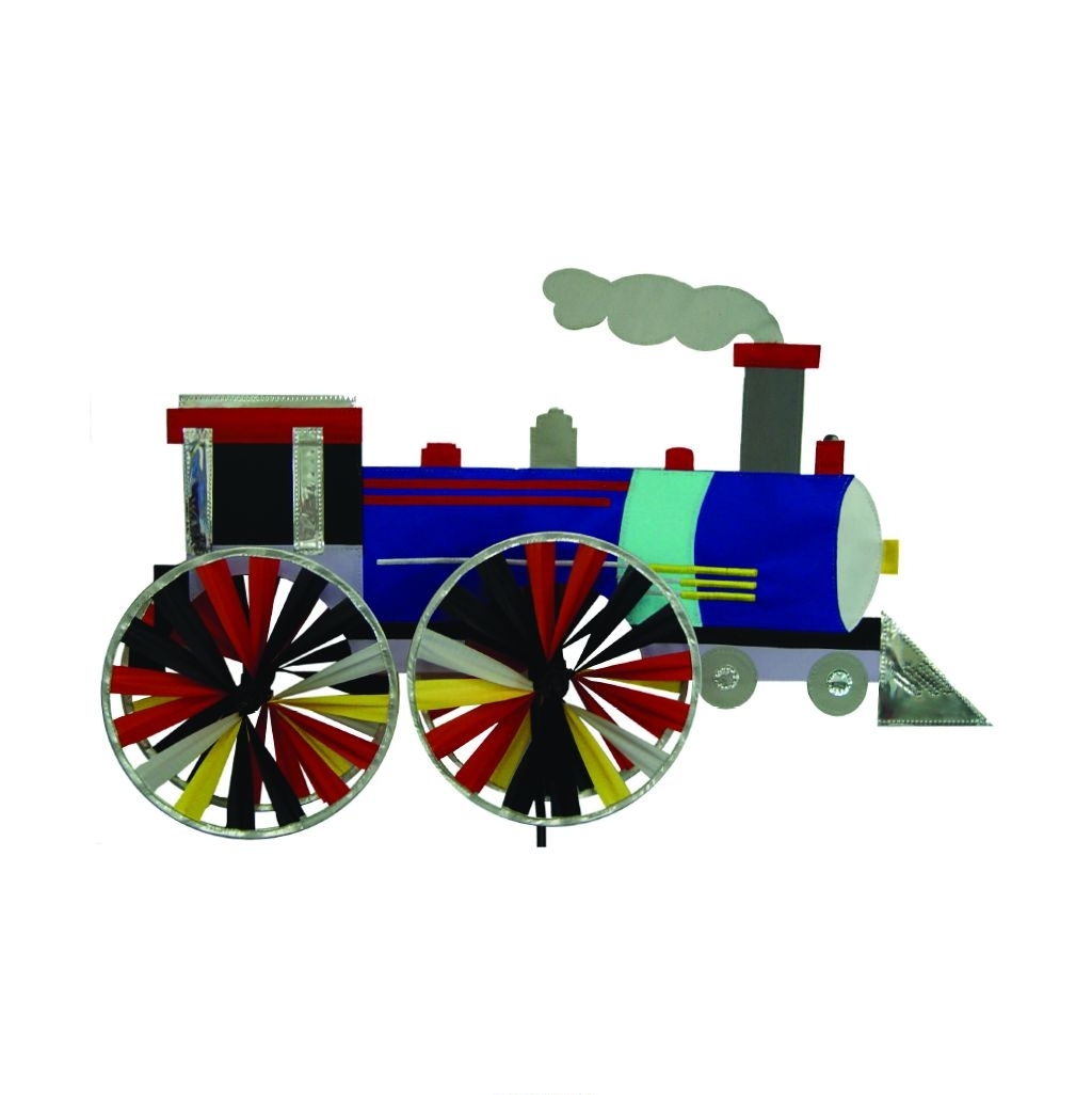 Train Applique Windwheel 20" x 49"