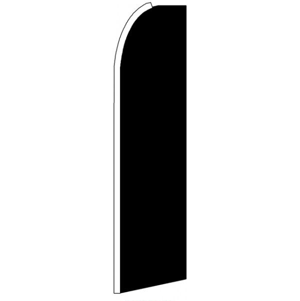 Black Feather Flag 3' x 11.5'