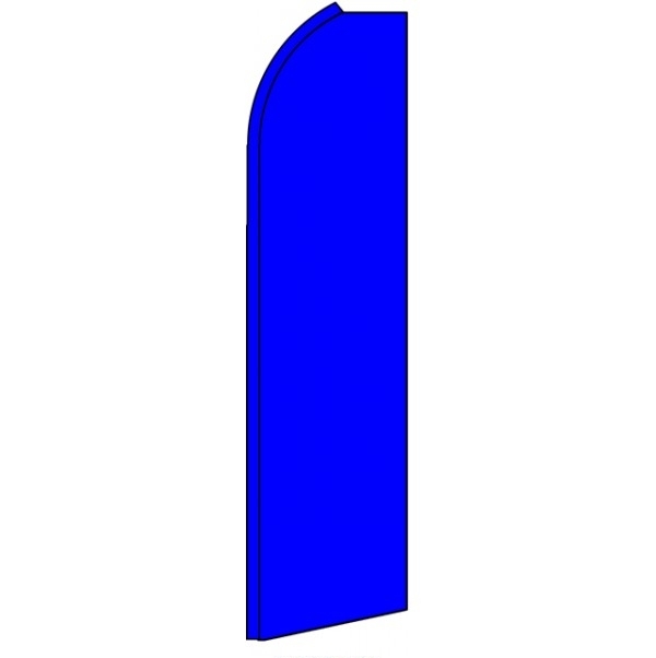 Blue Feather Flag 3' x 11.5'