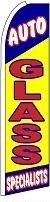 Auto Glass Specialists Feather Flag 2.5' x 11.5'