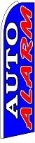 Auto Alarm (Sideways) Feather Flag 2.5' x 11.5'