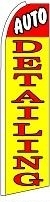 Auto Detailing Feather Flag 2.5' x 11.5'