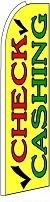 Check Cashing Feather Flag 2.5' x 11.5'
