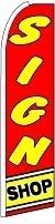 Sign Shop Feather Flag 3' x 11.5'
