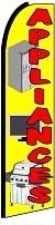 Appliances Feather Flag 2.5' x 11.5'