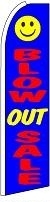 Blow Out Sale Feather Flag 2.5' x 11.5'