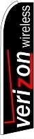Verizon Wireless Feather Flag 2.5' x 11.5'