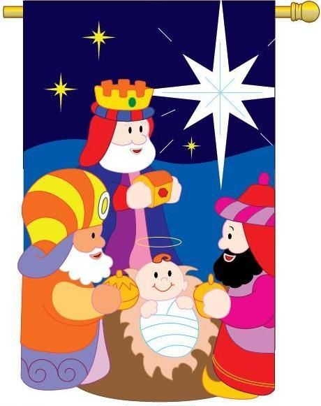 Three Kings Garden Flag