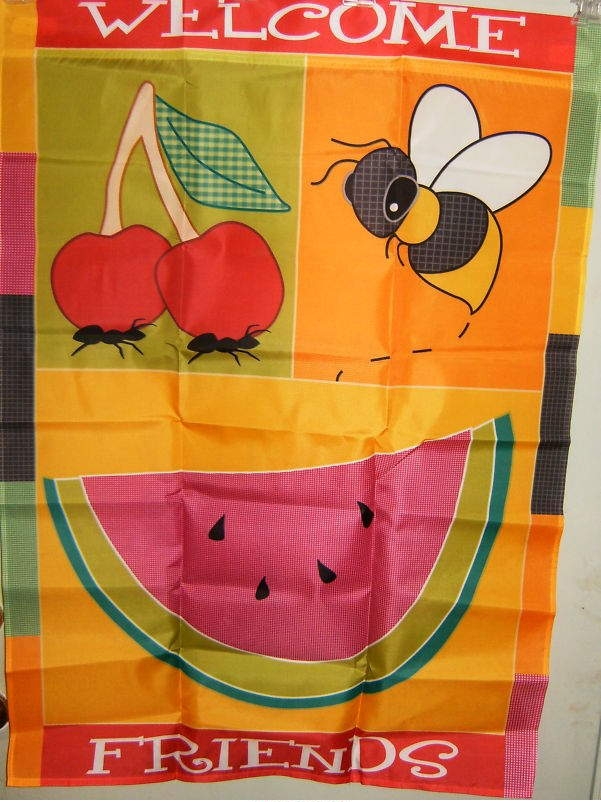 Welcome Summer Friends Garden Flag