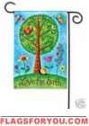 Love The Earth House Flag