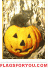 Pumpkin Kitty House Flag Pumpkin Kitty House Flag