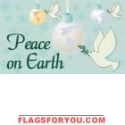 3' x 5' Peace On Earth Doves Decorative Flag