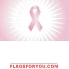3' x 5' Pink Ribbon Decorative Flag