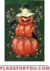 20 Pumpkin & Scarecrow House Flag