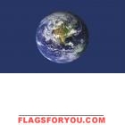 3' x 5' Save The Earth Decorative Flag