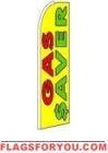 Gas $ave Feather Flag 2.5' x 11.5'