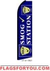 Gold Shield Feather Flag 2.5' x 11.5'