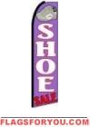 Shoe Sale Feather Flag 2.5' x 11.5'