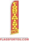 Financiamiento Facil Feather Flag 2.5' x 11.5'