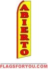 Abierto Feather Flag 2.5' x 11.5'